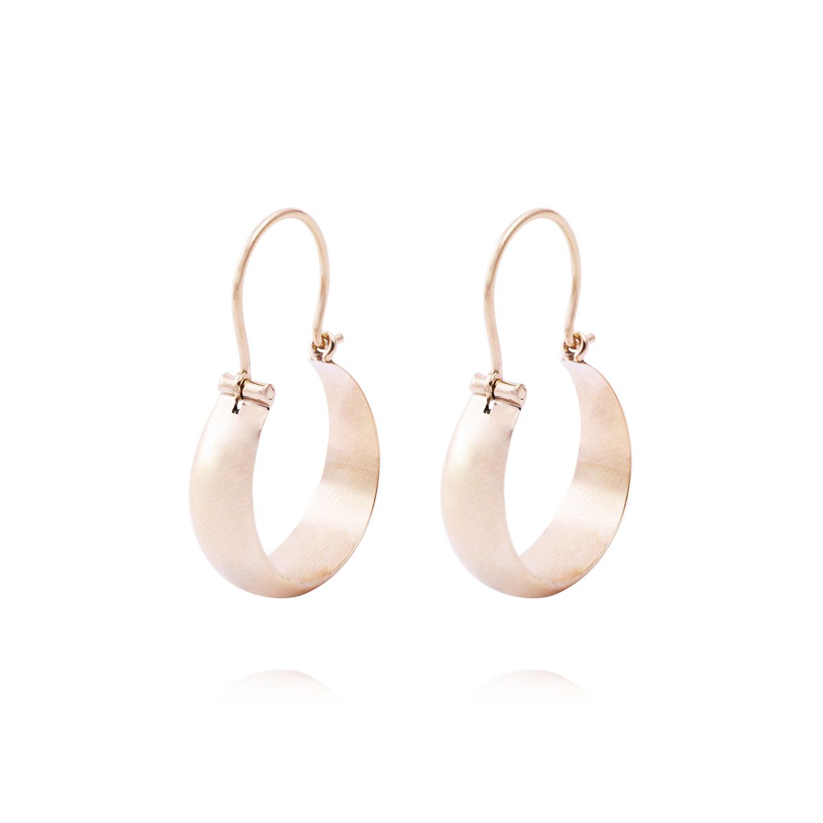 JB JOYAS BARON - Aros Oro Miel 18kt Bote 15mm