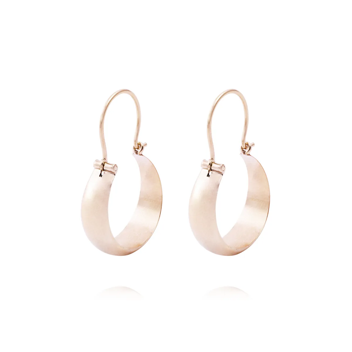 JB JOYAS BARON - Aros Oro Miel 18kt Bote 15mm