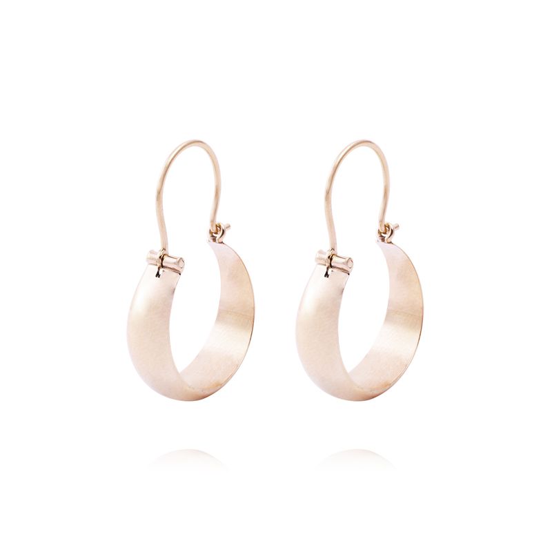 JB JOYAS BARON - Aros Oro Miel 18kt Bote 15mm