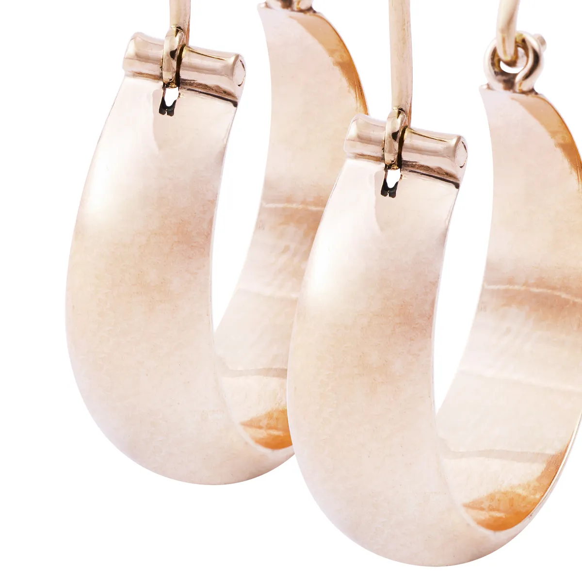 JB JOYAS BARON - Aros Oro Miel 18kt Bote 15mm