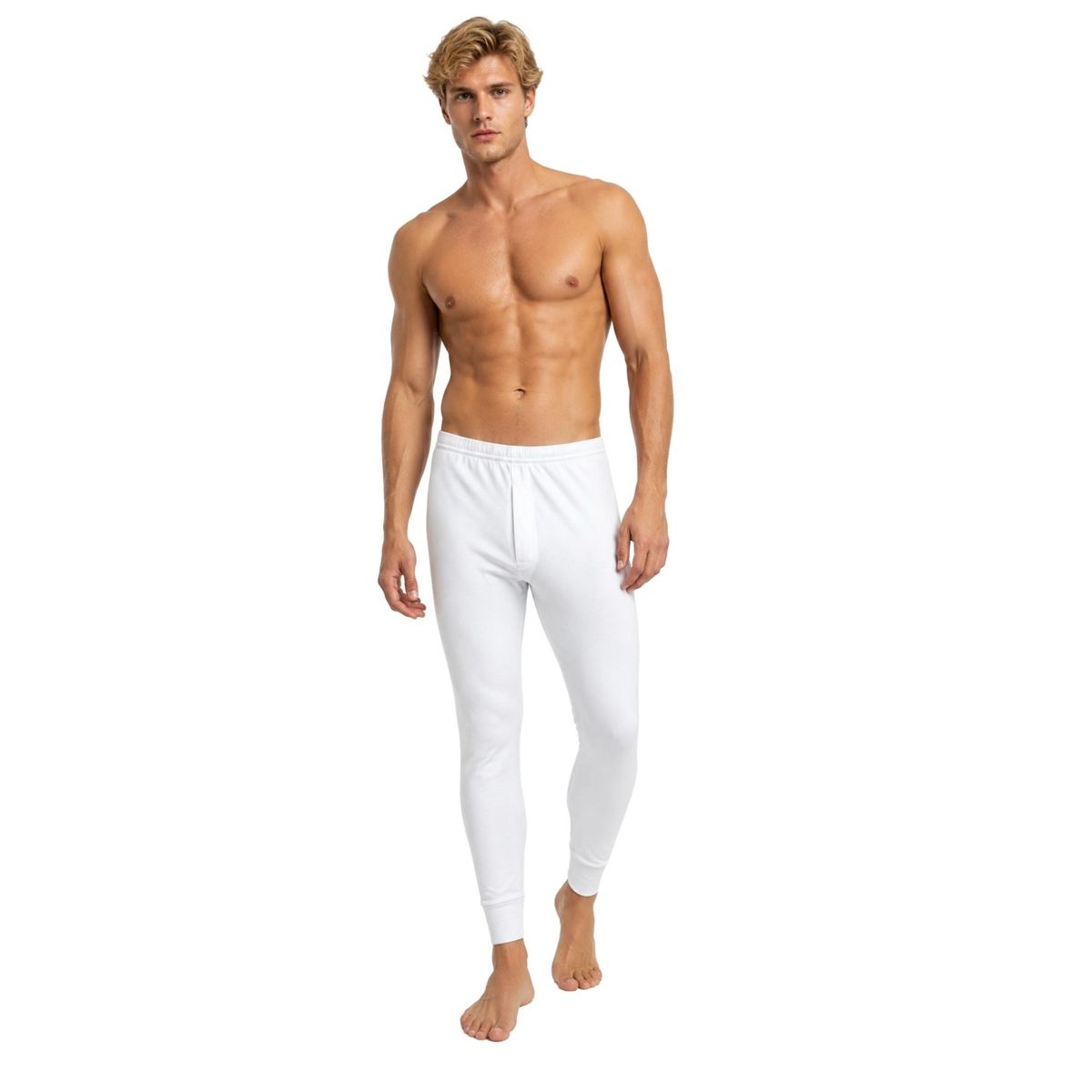 LOOK SHOP - Calzoncillo Largo Algodon Hombres Y Niños Interior 1ra Capa 212