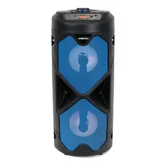 AMAZING - Parlante Bluetooth Karaoke BIG PRO 500 con Micrófono - Radio FM, USB, AUX, Azul