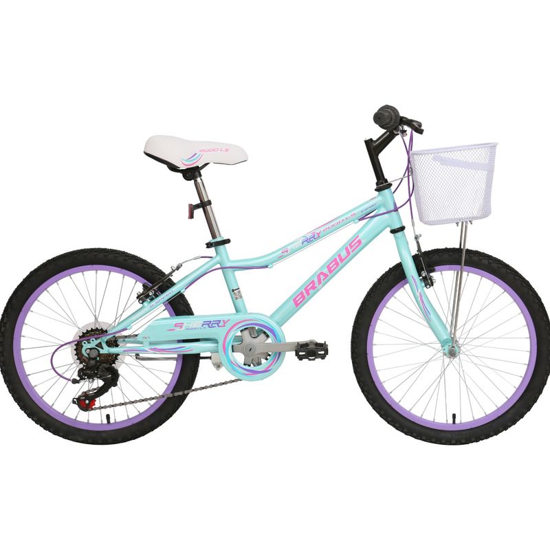 BRABUS - Bicicleta Sherry Aro 20 Turquesa