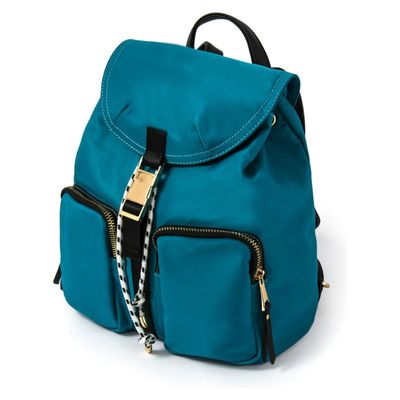 Imagen 2 del producto Mochila Birambi Con Tapa Grande Calipso/Turquesa