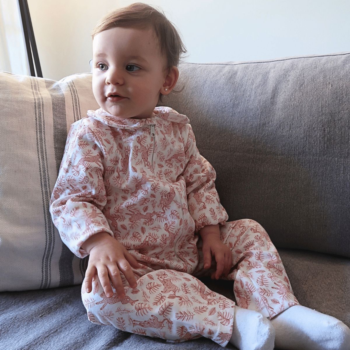 SIMPLY B - Pijama enterito bebé niña África