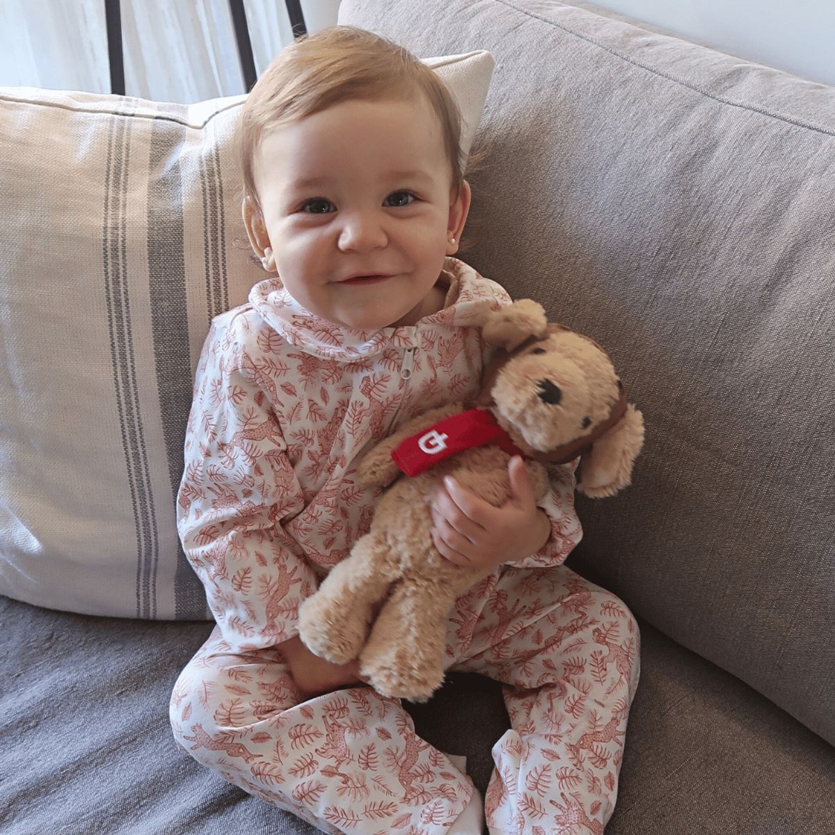 SIMPLY B - Pijama enterito bebé niña África