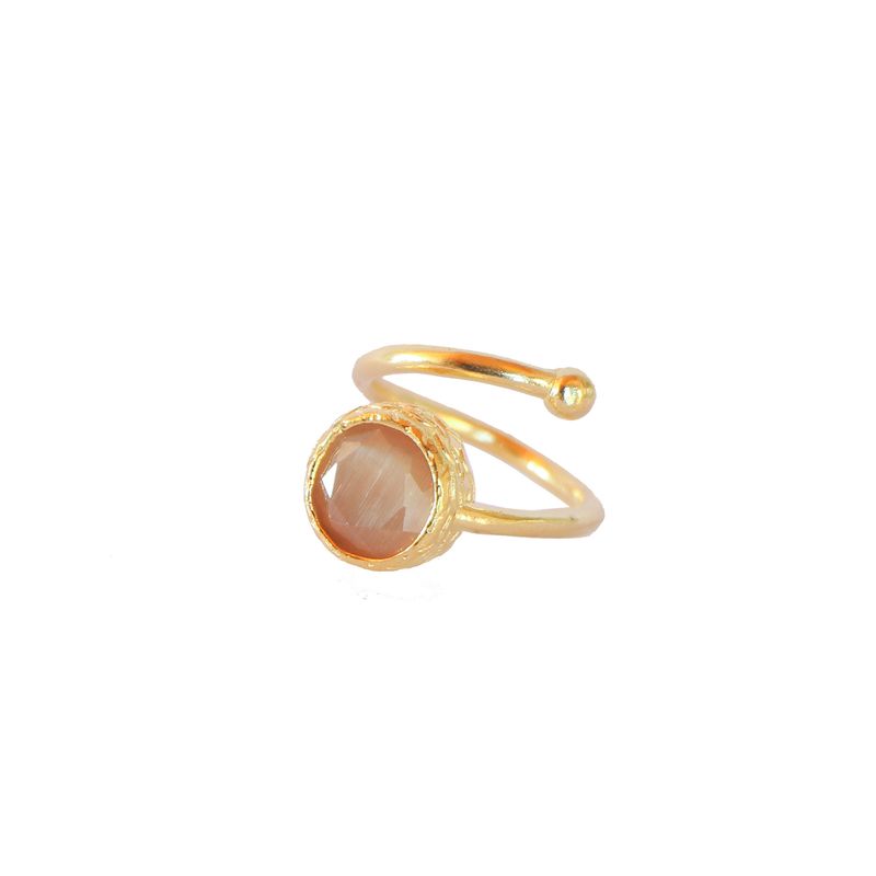 TURKUAZ - Anillo ajustable Bruma Nude