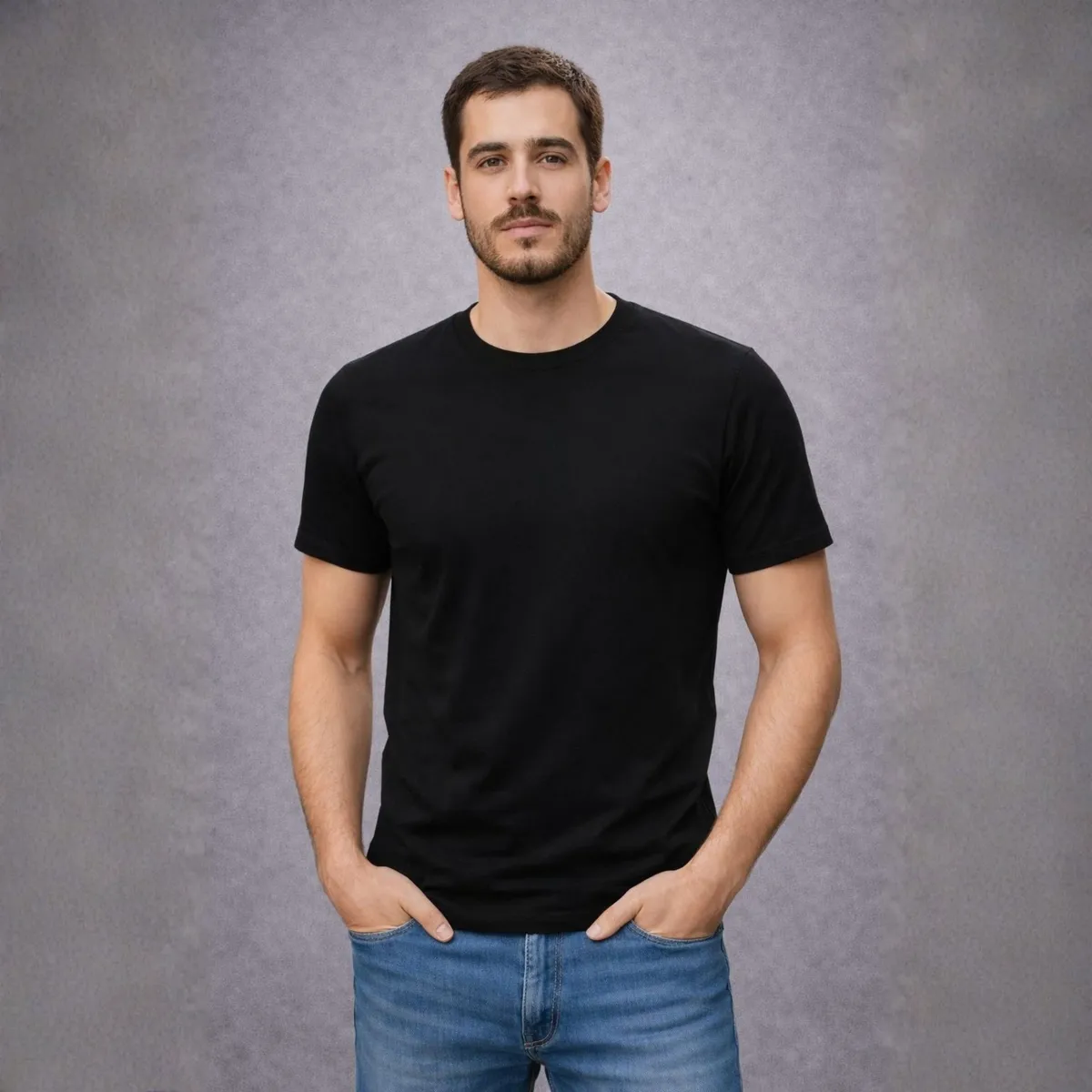 ROLY - Polera de hombre manga corta cuello polo algodón premium roly