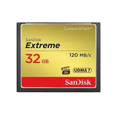 SANDISK - Memoria Compactflash Extreme 32 Gb 120 Mb/s