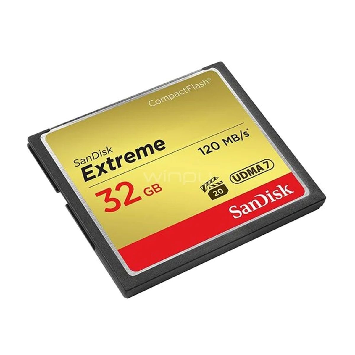 SANDISK - Memoria Compactflash Sandisk Extreme 32 Gb 120 Mb/s