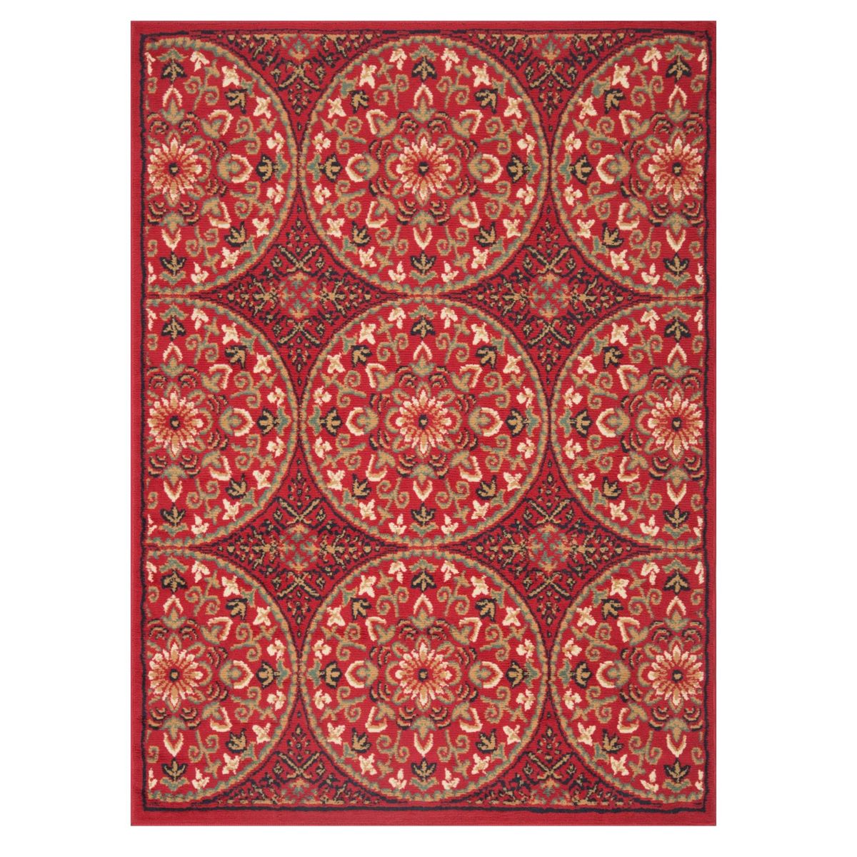 CANNON - Alfombra Jazmín Rojo 133x180