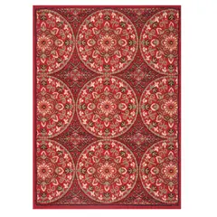 CANNON - Alfombra Jazmín Rojo 133x180