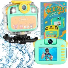 GENERICO - Cámara Deportiva Infantil Impermeable 1080P Pantalla Acción