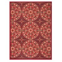 Alfombra Jazmín Rojo 150x200