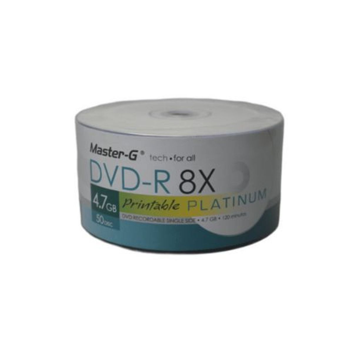 MASTER G - Dvd-r Master G 8x Imprimible Platinum