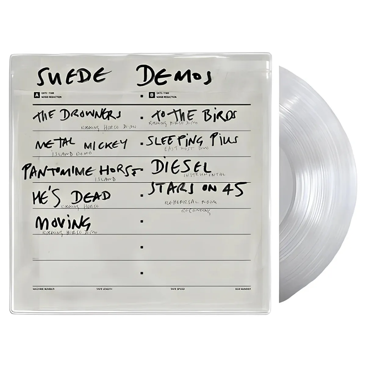 GENERICO - Suede -Suede Demos 30th Anniv RSD Vinilo Clear