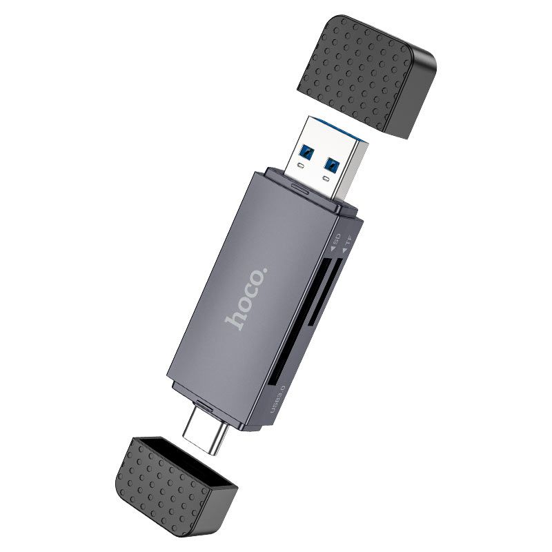 HOCO - Lector de tarjeta micro SD y SSD Hoco HB45 480Mbps