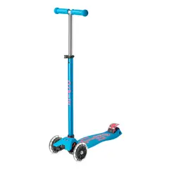 MICRO - Scooter Maxi Deluxe LED Aqua