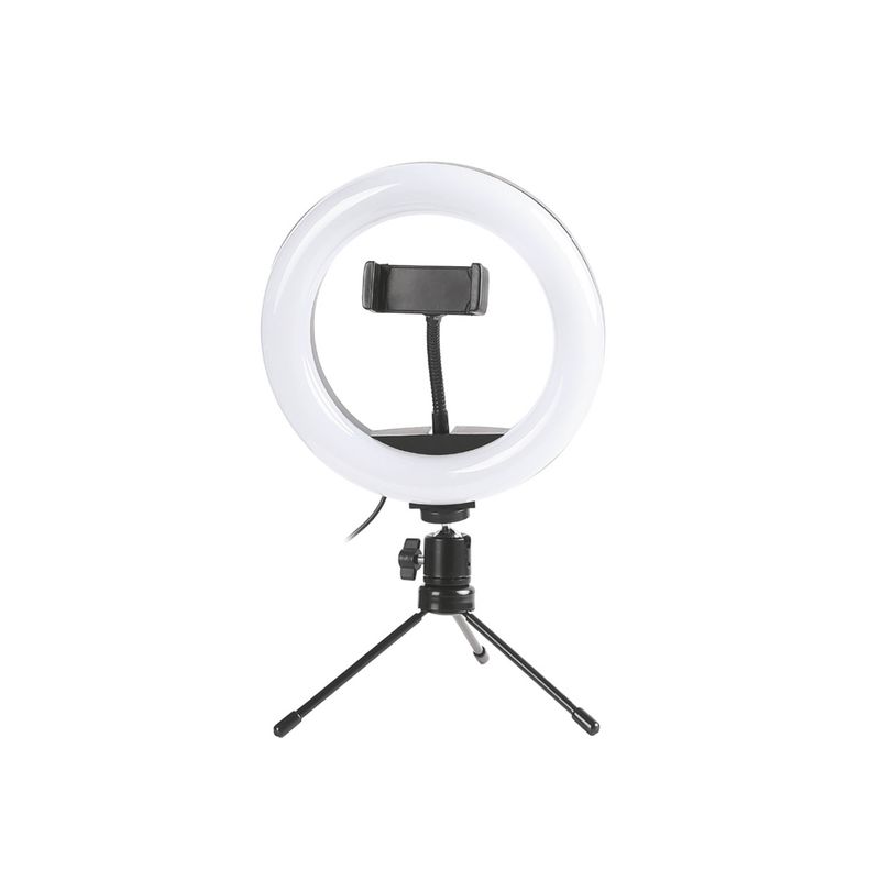 DBLUE - Aro Led Celular Con Control De Luz Y Trípode - Ps
