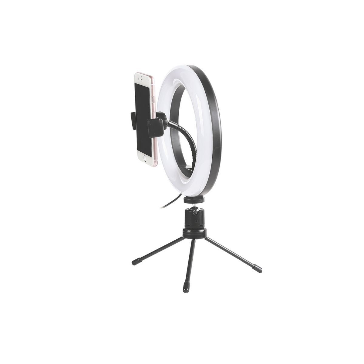 DBLUE - Aro Led Celular Con Control De Luz Y Trípode - Ps