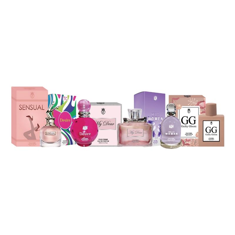 TC - Pack 5x4 TC 100 ml Mujer