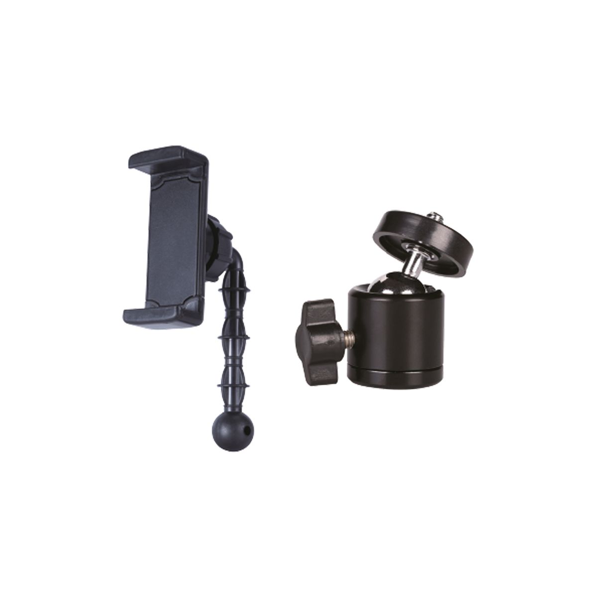 DBLUE - Soporte Para Micrófono Y Celular Con Aro Led - Ps
