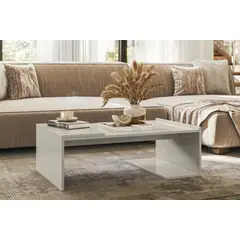 EXIT - Mesa de Centro Plus Blanco Marfil