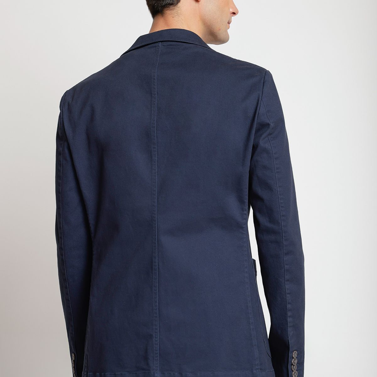 PERRY ELLIS - Chaqueta Hombre Casual Algodón Stretch Navy