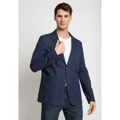 PERRY ELLIS - Chaqueta Hombre Casual Algodón Stretch Navy