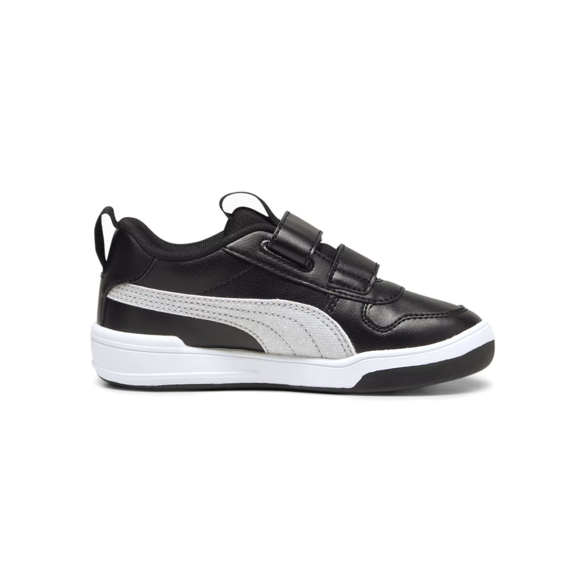 PUMA - Zapatillas Niños Multiflex Glitz Formstrip Puma Negra/Blanca