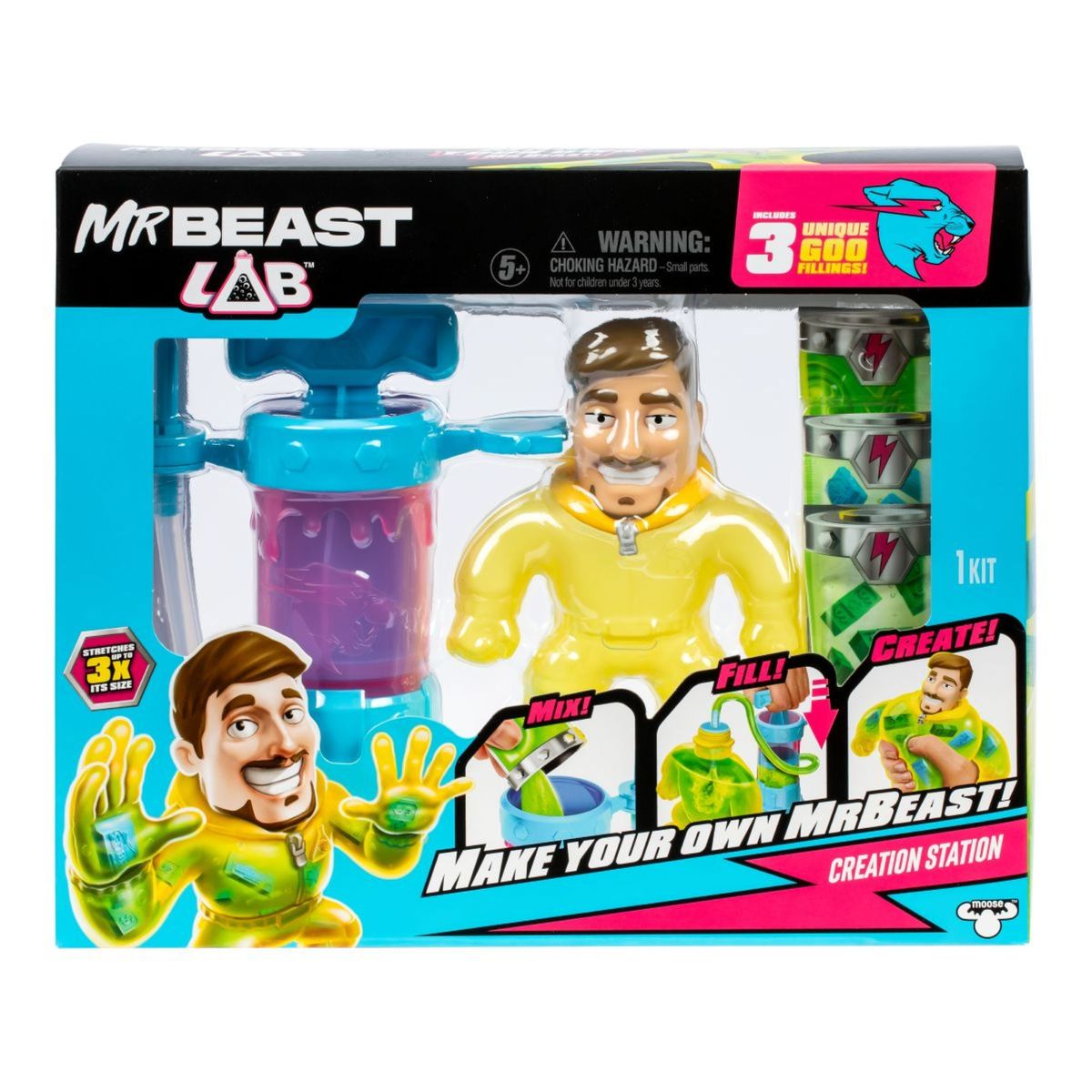 BOING TOYS - Mr Beast Lab Set Creador De Heroes