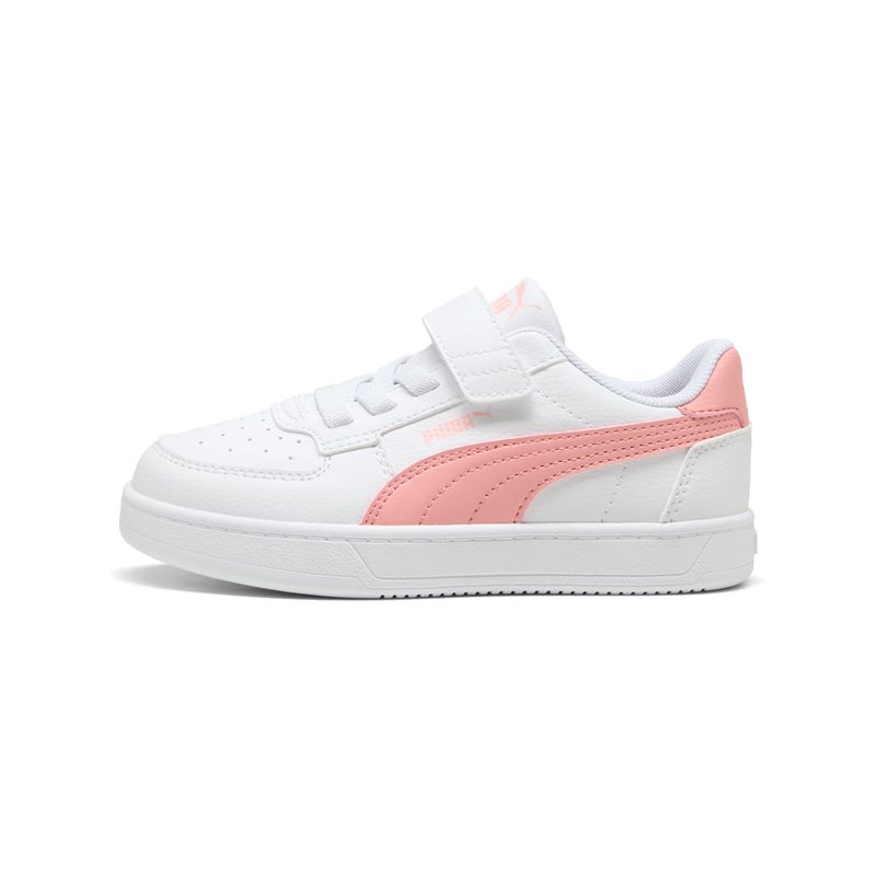 PUMA - Zapatillas Niñas Caven 20 Puma BlancasRosadas
