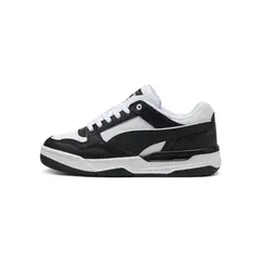 PUMA - Zapatillas Hombre Rebound Retro NegrasBlancas
