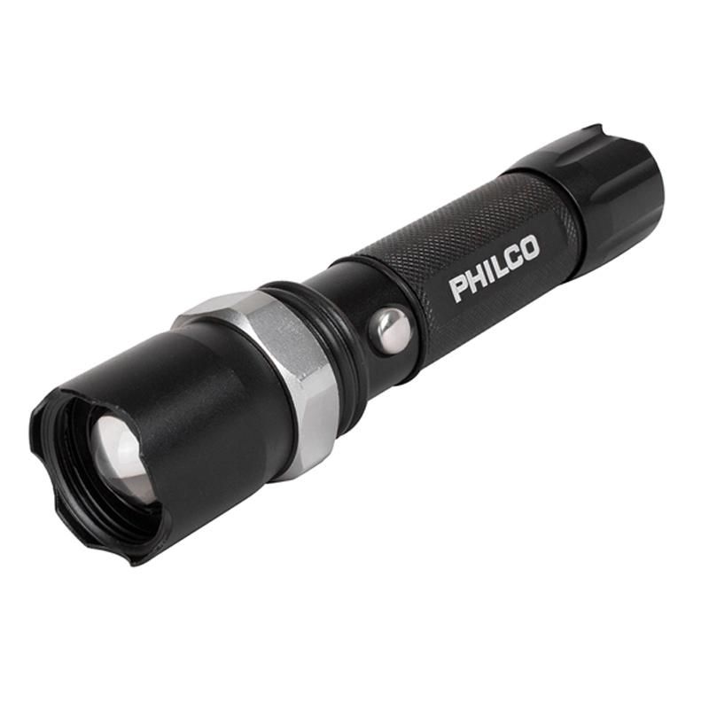FUJITEL - Linterna LED Philco Multifuncional Swat - Negro