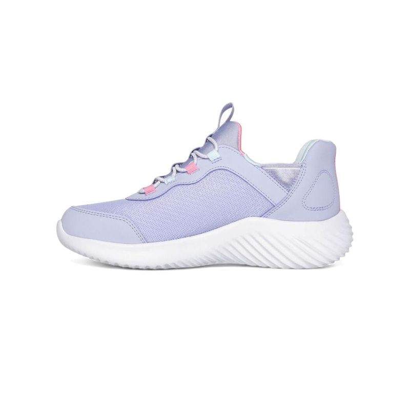SKECHERS - Zapatillas Joven Bunder Simple Cute Skechers LilasBlancas