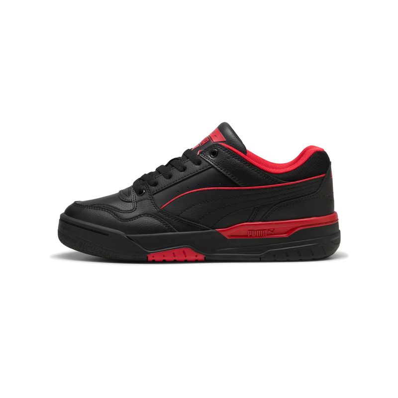 PUMA - Zapatillas Hombre Rebound Retro Puma NegrasRojas