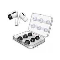 6 Pares Almohadillas Memory Foam / Silicona Para AirPods Pro