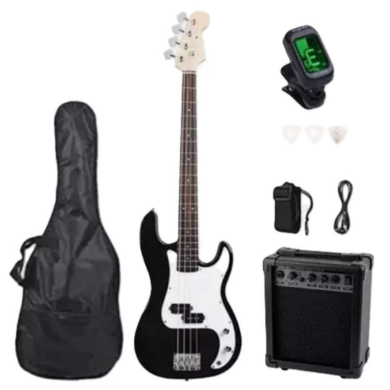 HENDRIX - Pack  Bajo Electrico Hendrix BK 38
