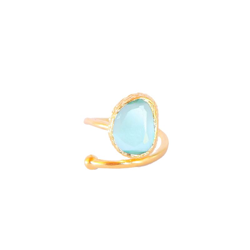 TURKUAZ - Anillo Ajustable Aura Verdeagua