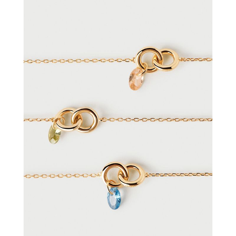PDPAOLA - Pulsera Lily melocotón  PDPAOLA