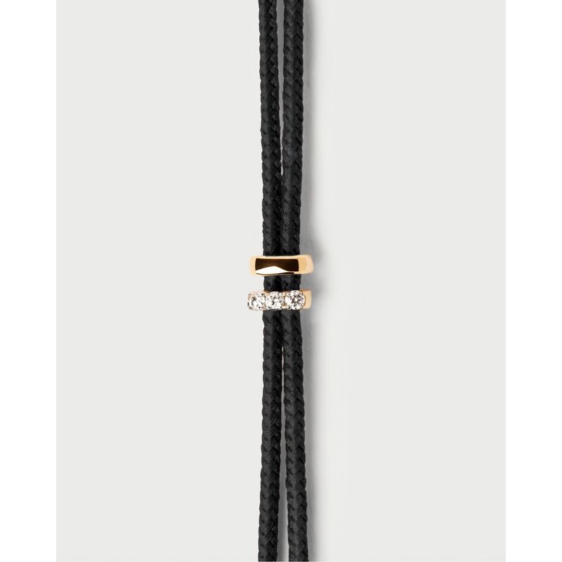 PDPAOLA - Pulsera de diamantes y cordón Amy PDPAOLA