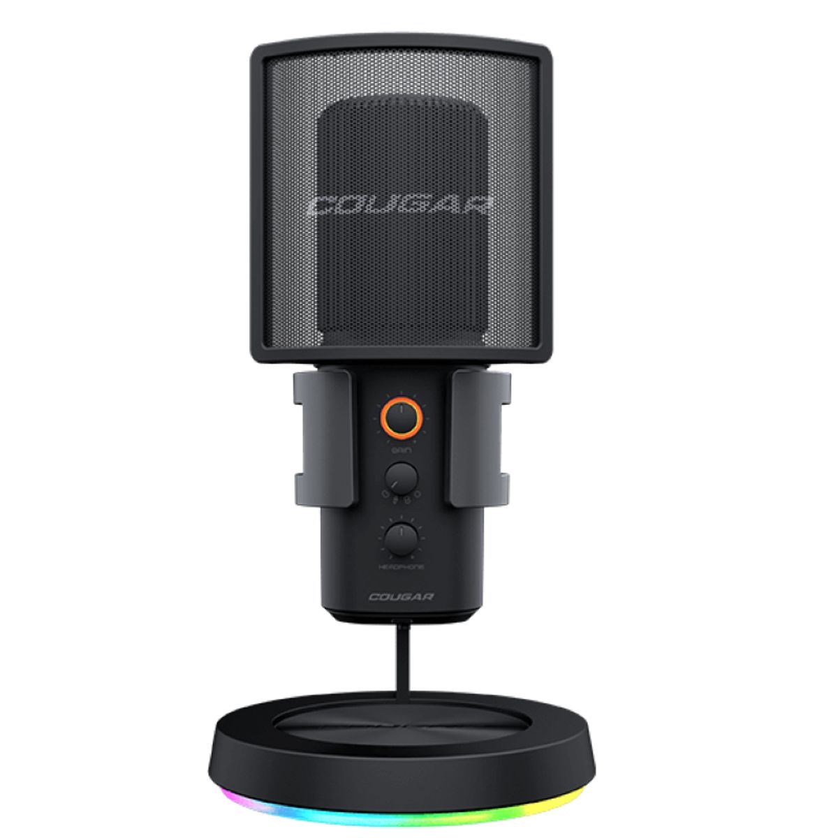 COUGAR - Micrófono Gamer - Cougar SCREAMER-X - USB -  Alta Fidelidad - RGB