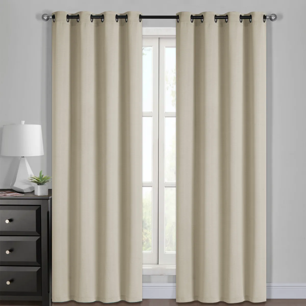 CHANTILLY - Set Cortinas Lisboa 4P 140X220