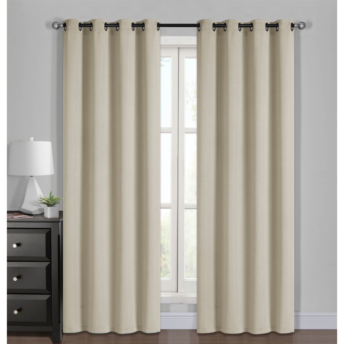 CHANTILLY - Set Cortinas Lisboa 4P 140X220