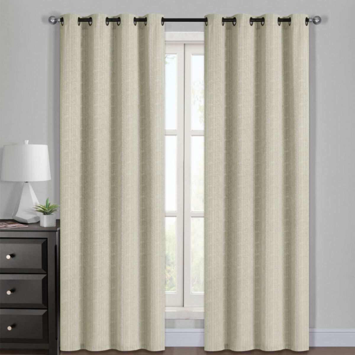 CHANTILLY - Set Cortinas Multitono 140X220
