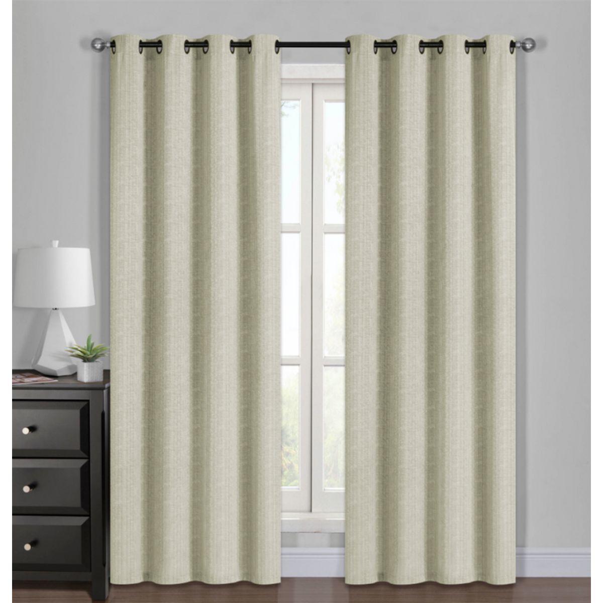 CHANTILLY - Set Cortinas Multitono 140X220
