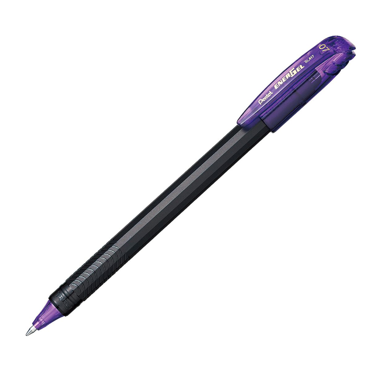 PENTEL - Roller Lapiz Gel Pentel Makkuro 07mm Violet - 12uni