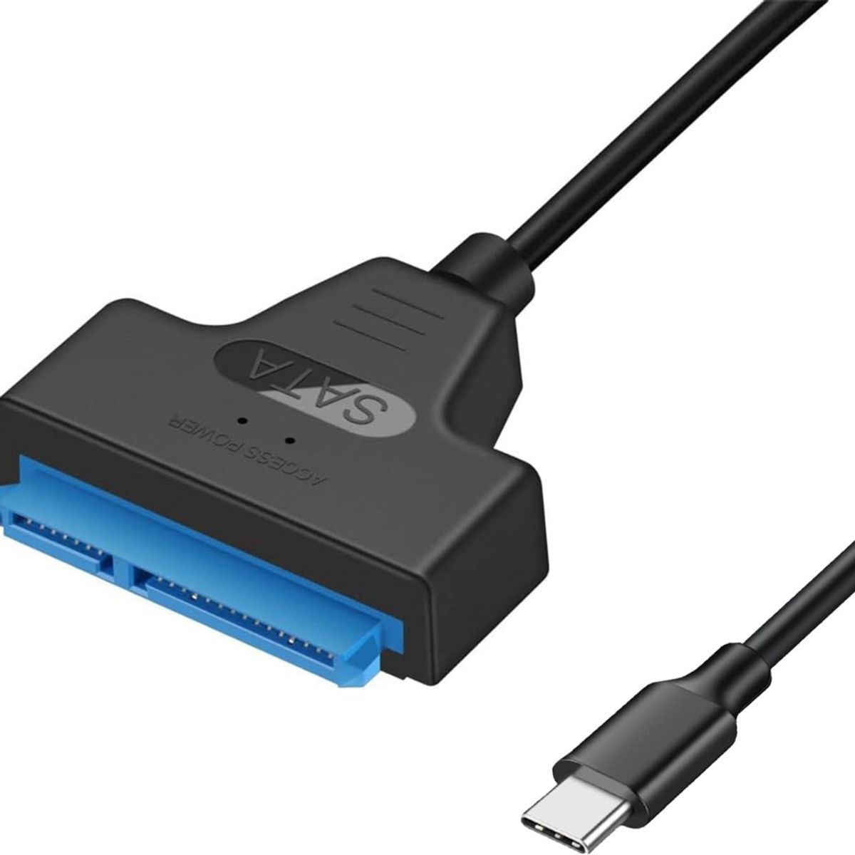 GENERICO - Cable Adaptador USB-C a SATA para HDD/SSD 2.5” - USB 3.1 a SATA III