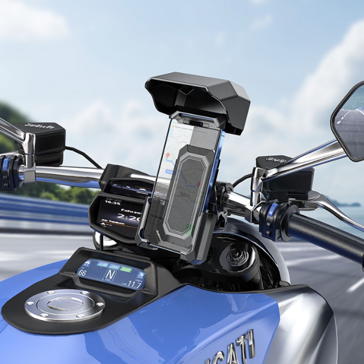 HOCO - Soporte de celular para Motocicleta  Hoco H31