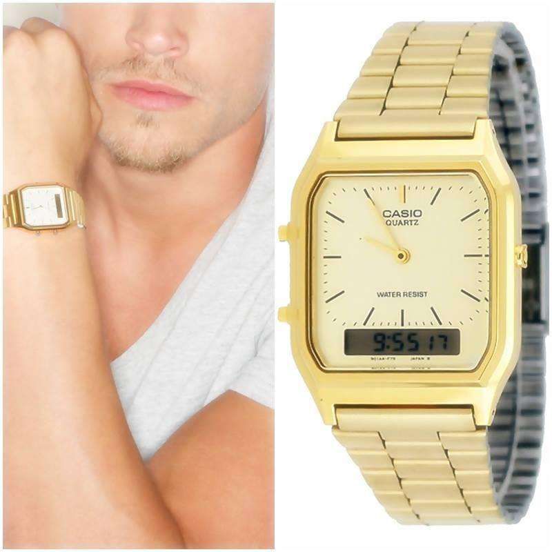 CASIO - RELOJ CASIO AQ230GA-9DM HOMBRE ANALOGO DIGITAL